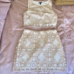 Express Sequin Two Piece Set